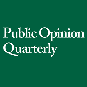 Public Opinion Quarterly